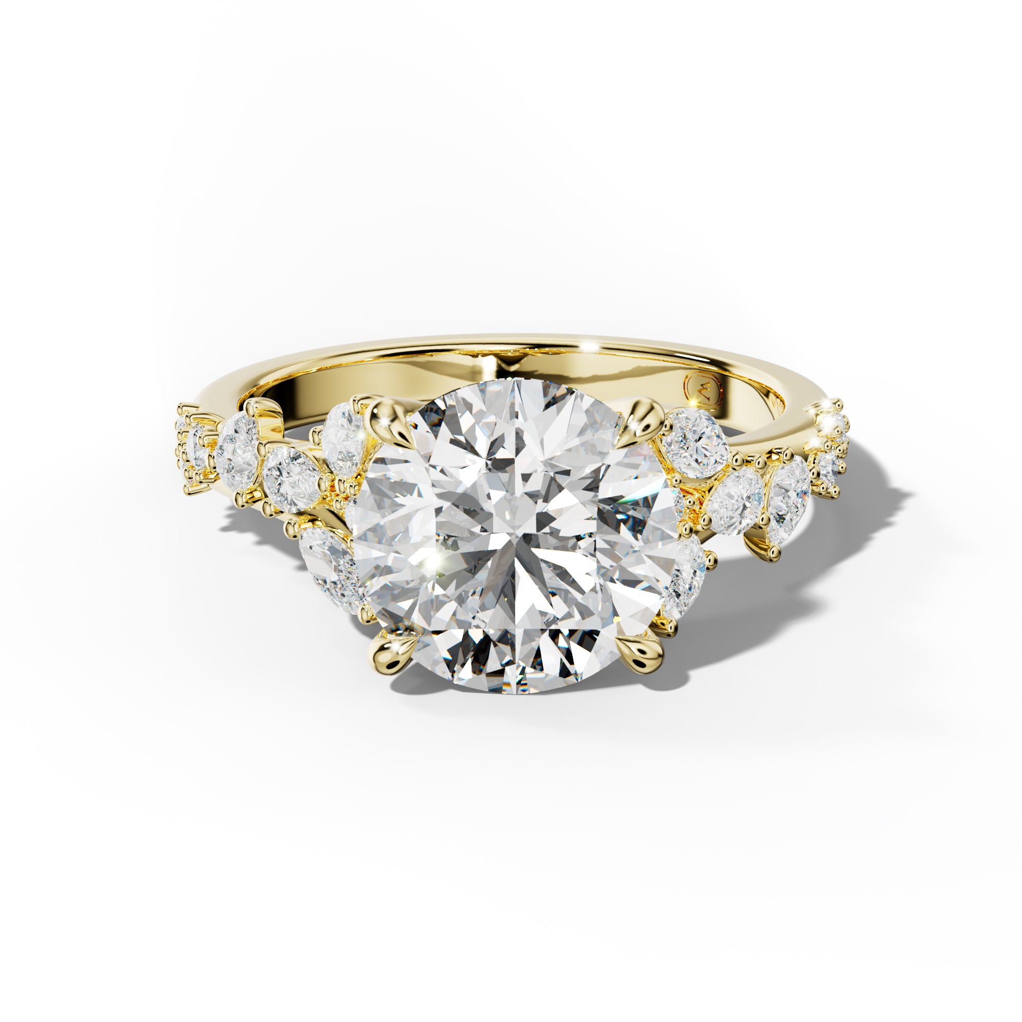 Maggie Round Diamond Engagement Ring