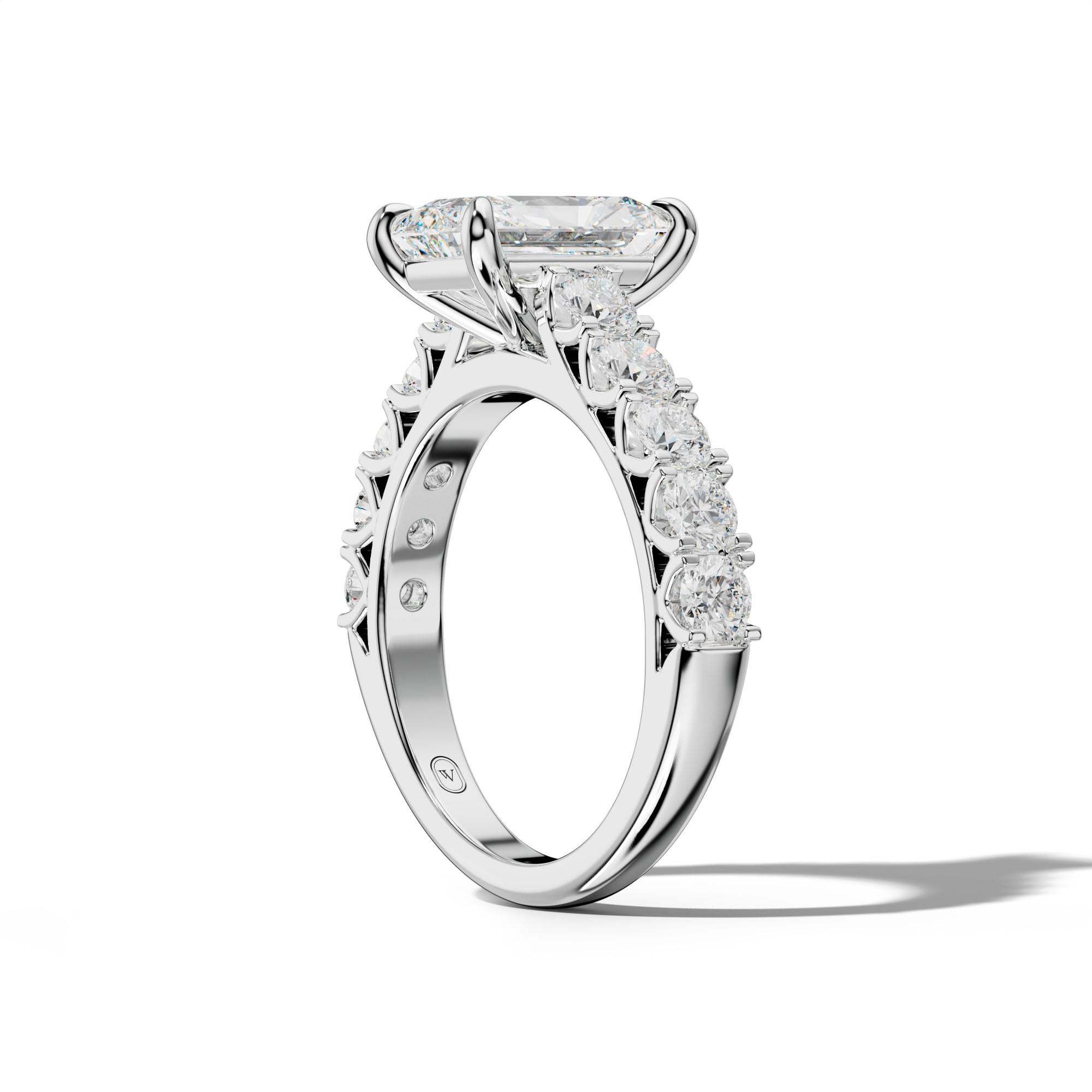 Jenna Radiant Diamond Engagement Ring