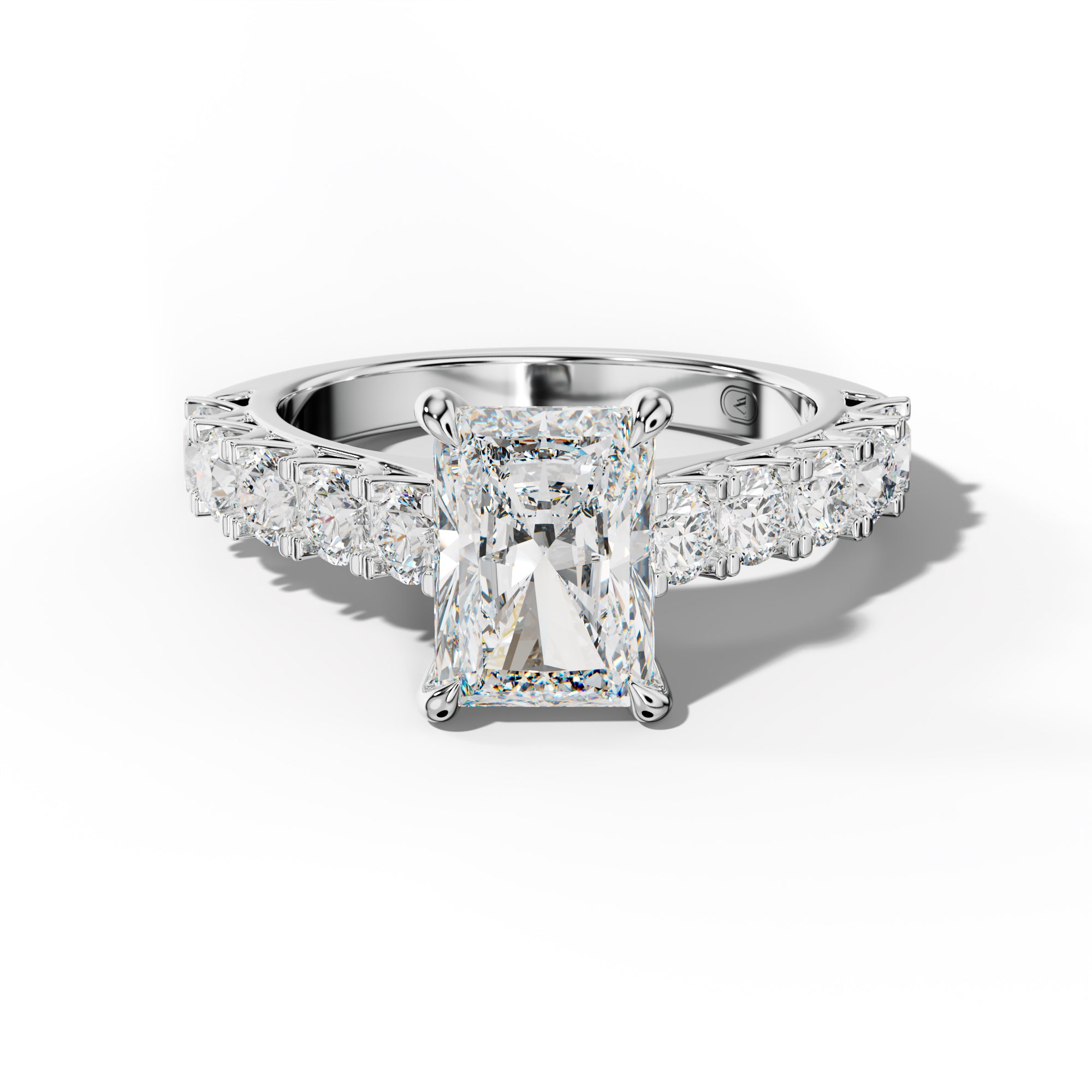 Jenna Radiant Diamond Engagement Ring