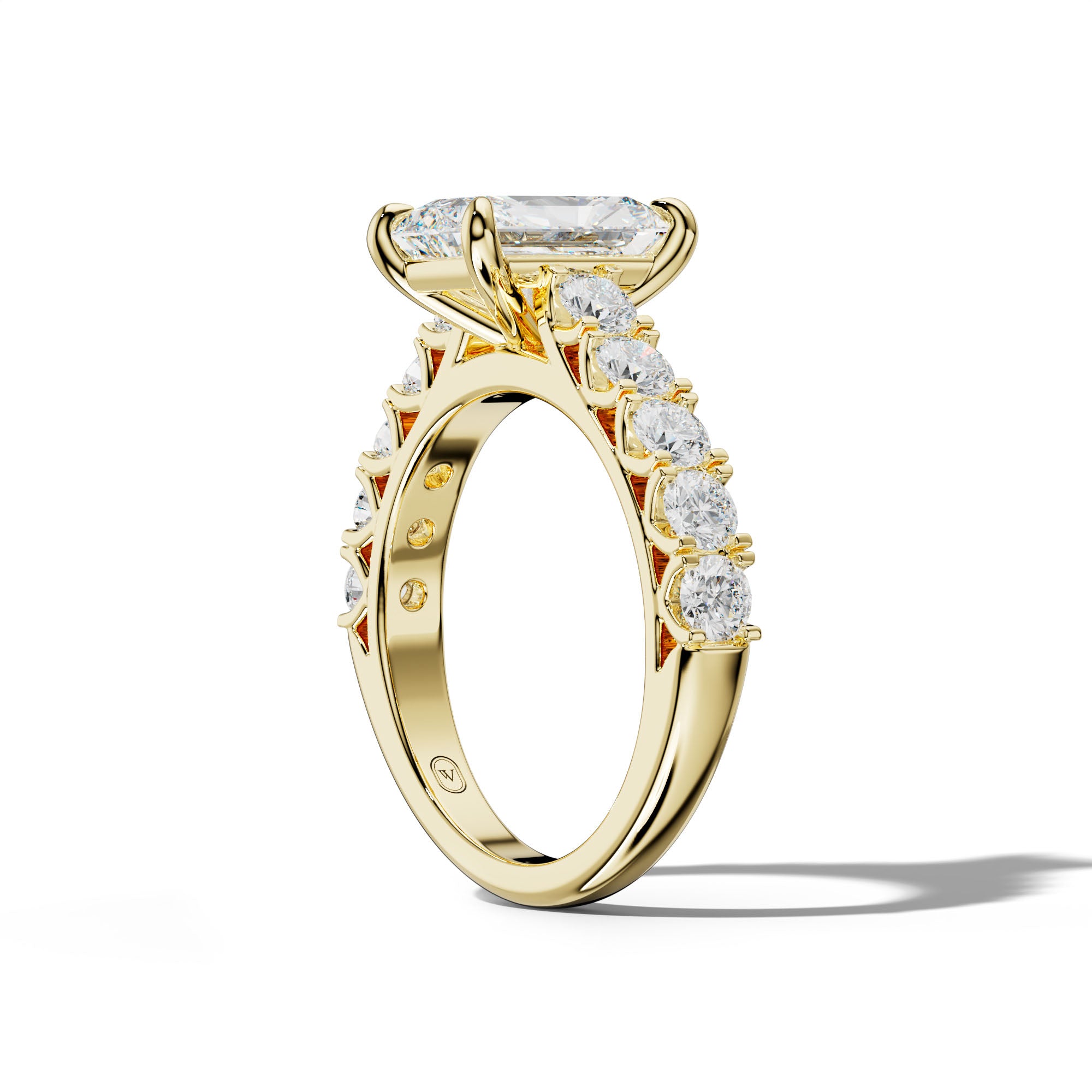 Jenna Radiant Diamond Engagement Ring