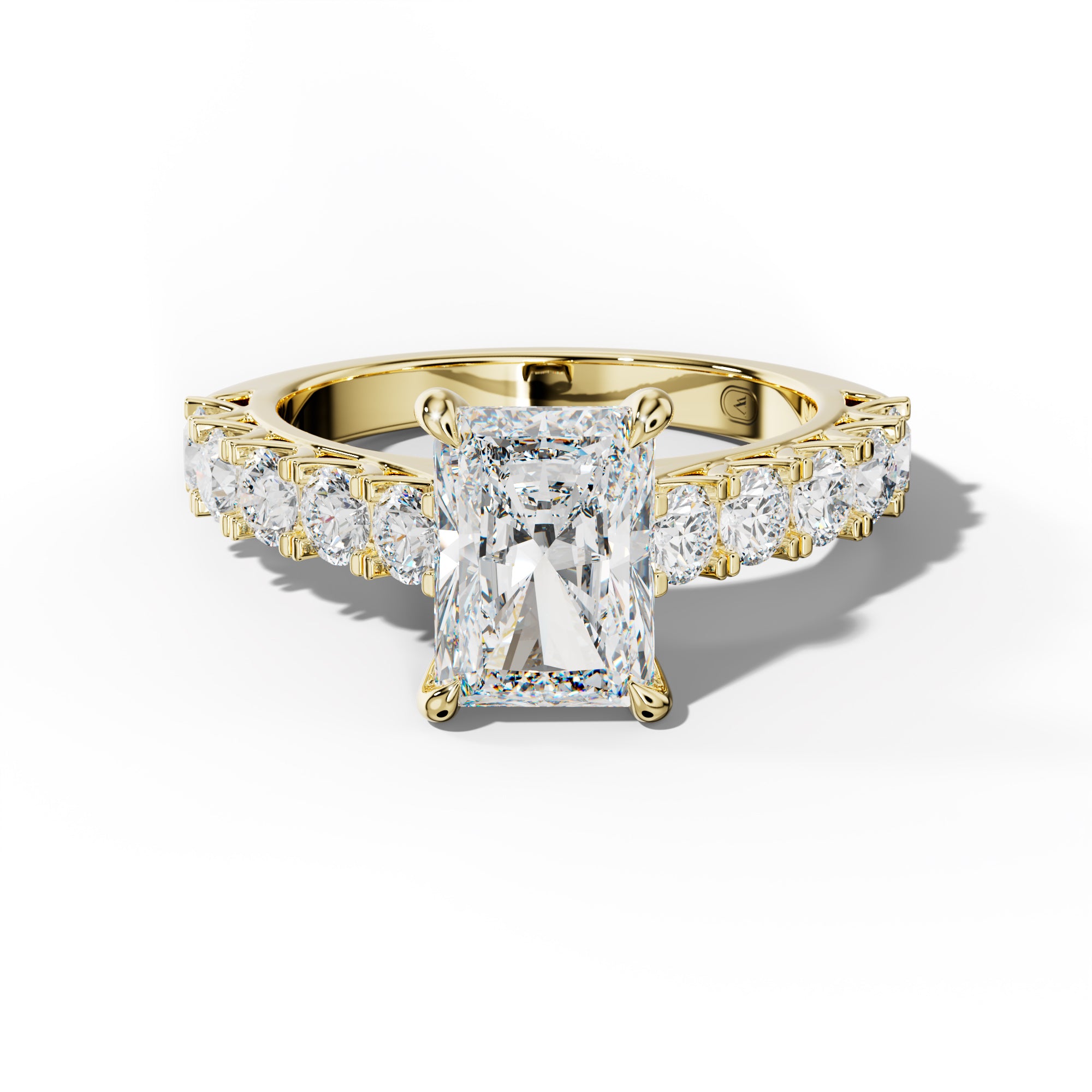 Jenna Radiant Diamond Engagement Ring