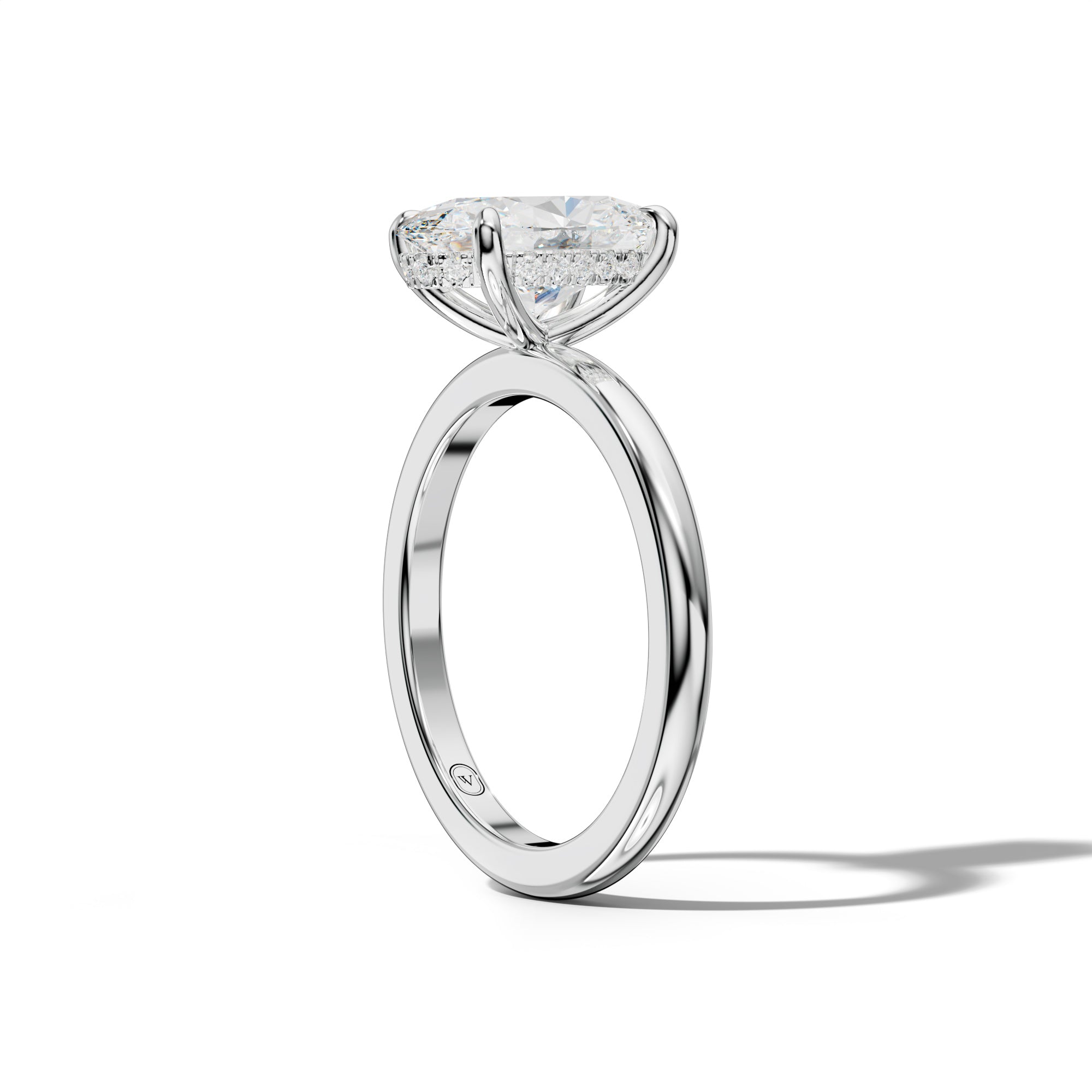 Reese Oval Diamond Engagement Ring