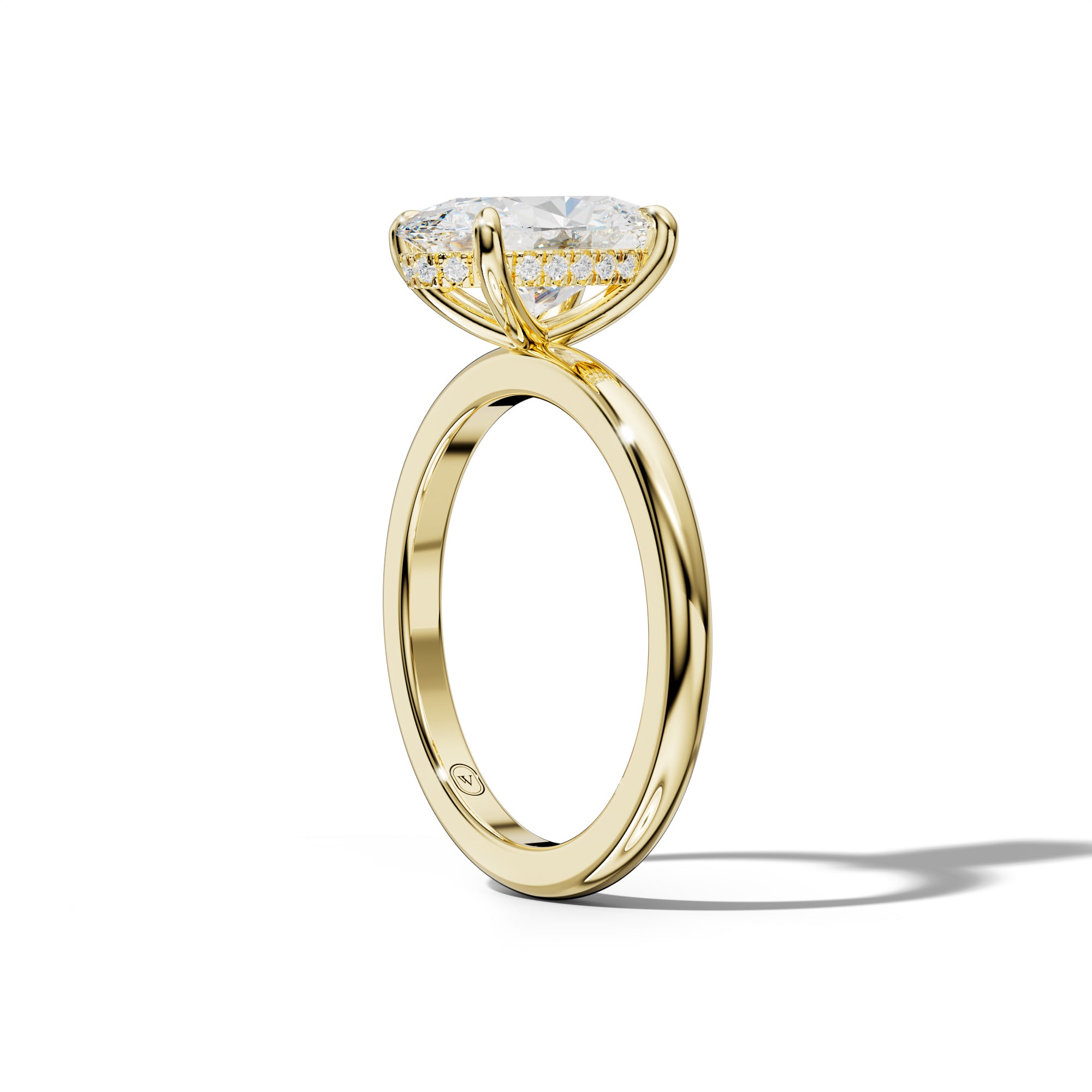 Reese Oval Diamond Engagement Ring