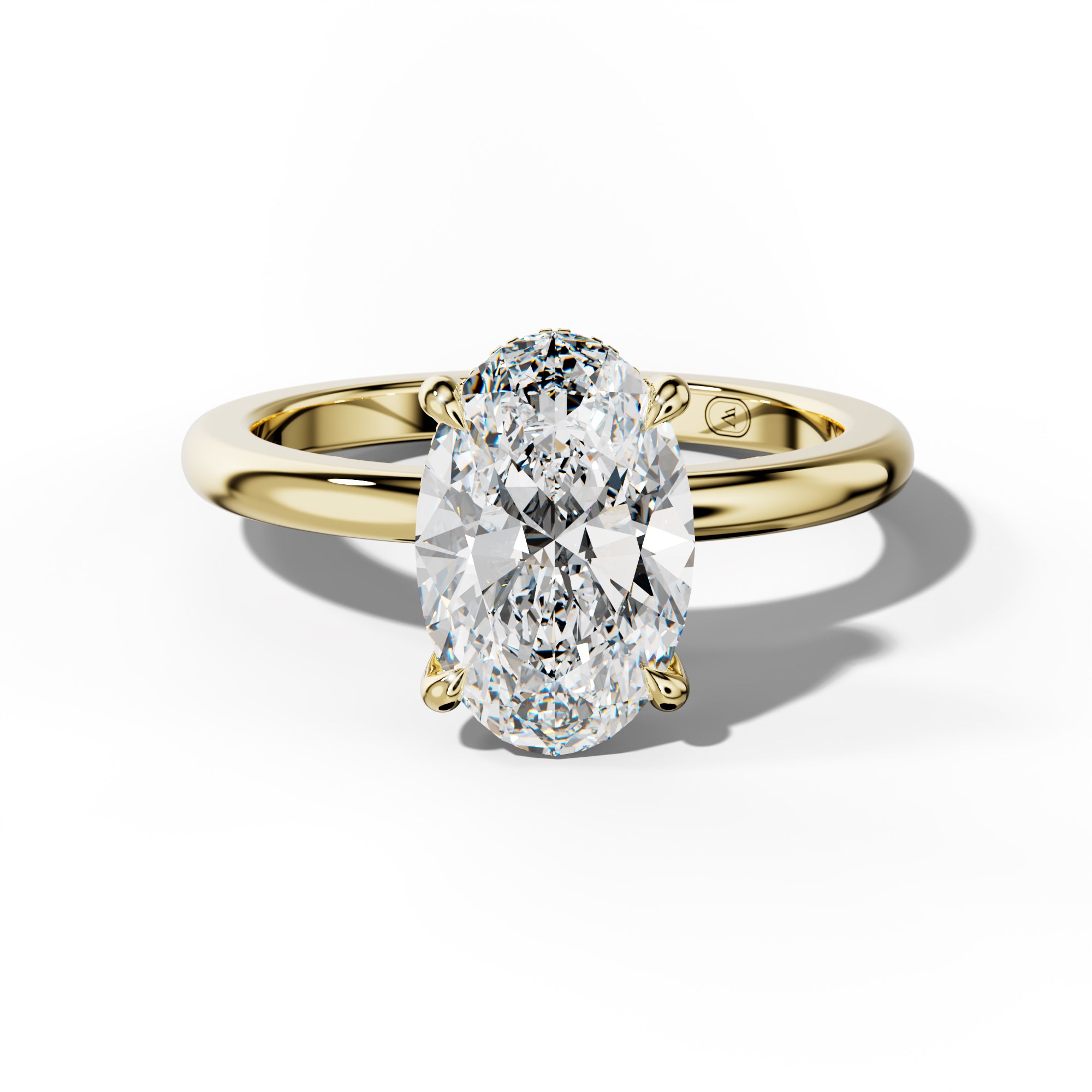 Reese Oval Diamond Engagement Ring