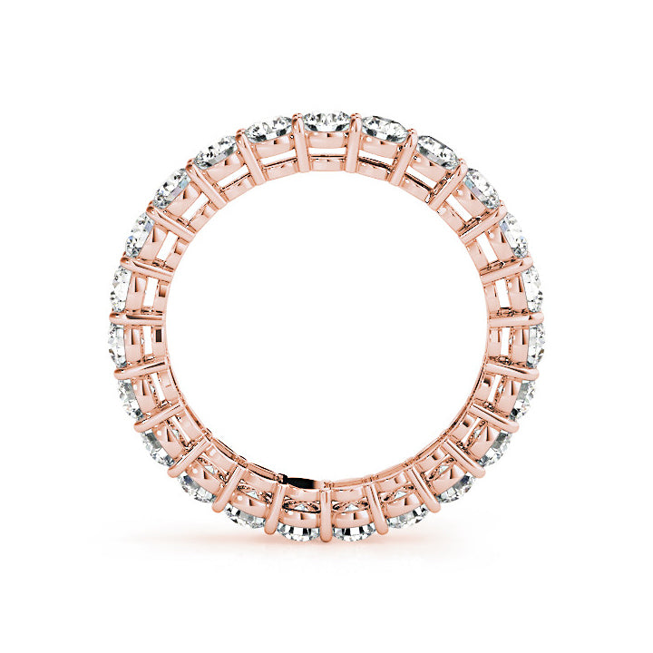 2.30 ct. Round Diamond Eternity Ring-VIRABYANI