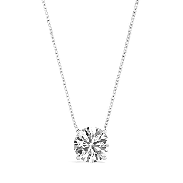 1/3 ct. Lab Diamond Solitaire Necklace-VIRABYANI