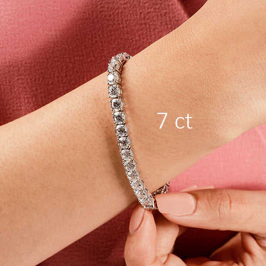 Four Prong Classic Diamond Tennis Bracelet-VIRABYANI