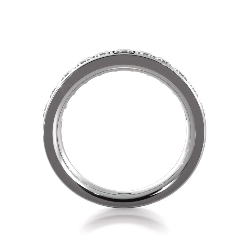 1.10 ct. Princess Diamond Wedding Band-VIRABYANI