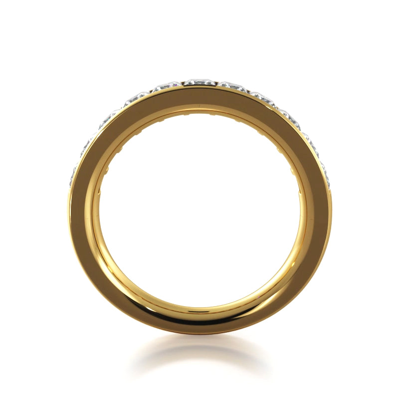 1.10 ct. Princess Diamond Wedding Band-VIRABYANI