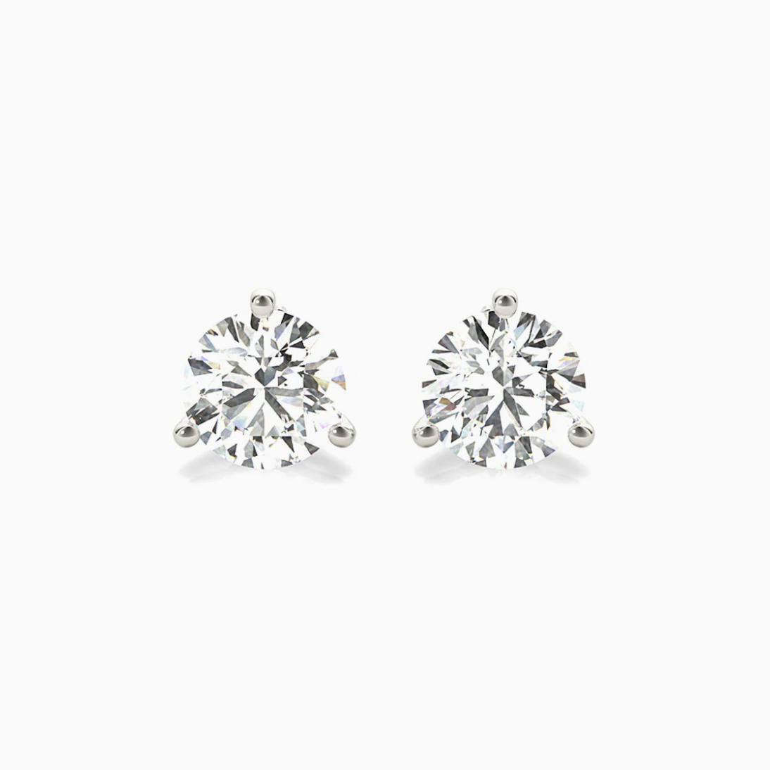 1/2 ct. Lab-Grown Diamond Stud Earrings