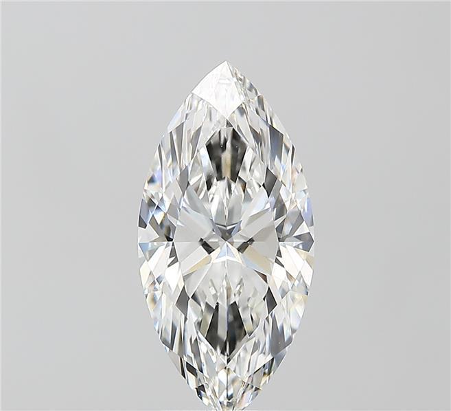 3.06 Carat G-VVS2 Marquise Lab Diamond