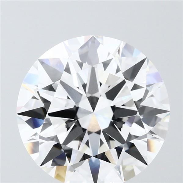 6.05 Carat F-VVS2 Round Lab Diamond
