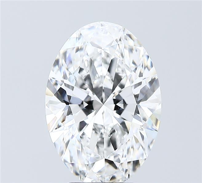 4.01 Carat D-VVS2 Oval Lab Diamond
