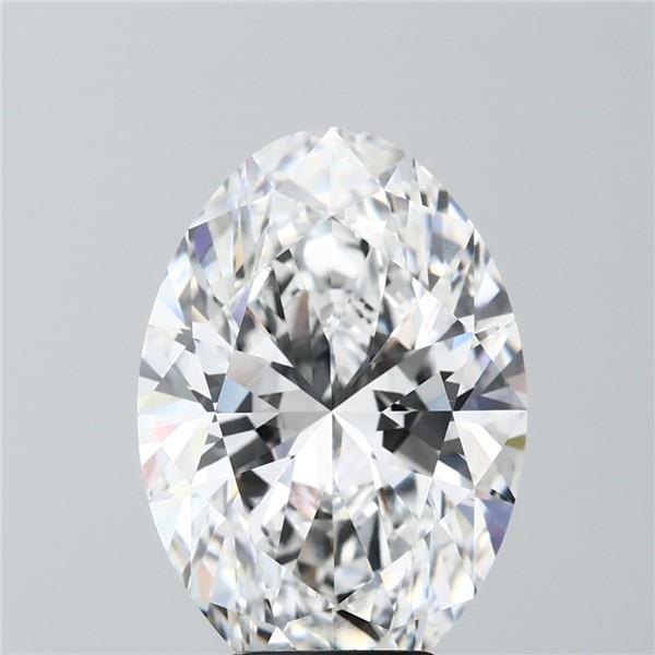 6.09 Carat E-VVS2 Oval Lab Diamond