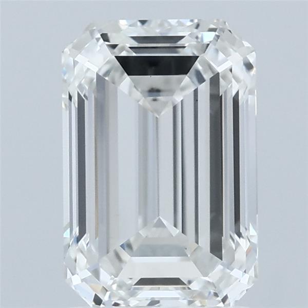 2.06 Carat F-VVS2 Emerald Lab Diamond