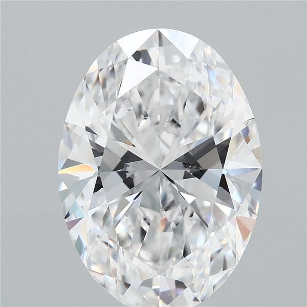 3.28 Carat D-VVS1 Oval Lab Diamond