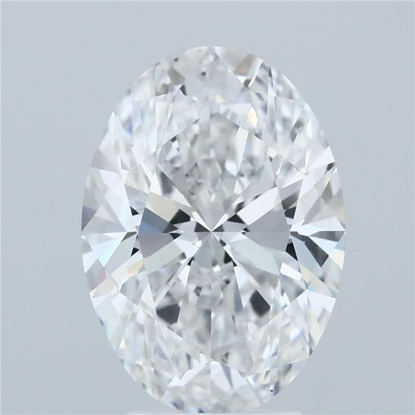 4.01 Carat E-VS1 Oval Lab Diamond