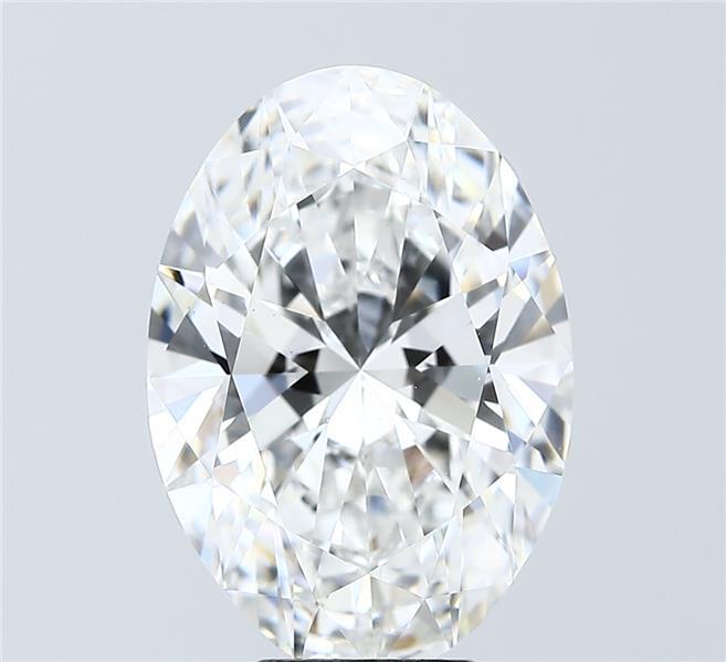 6.08 Carat E-VS1 Oval Lab Diamond