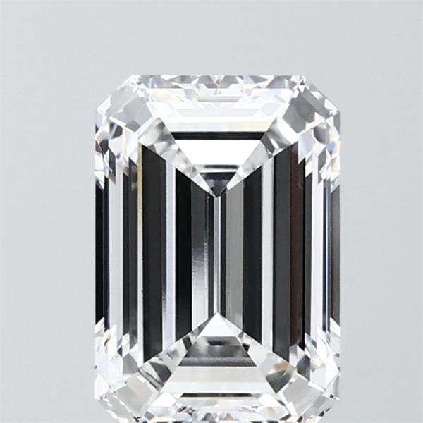 2.06 Carat E-VVS2 Emerald Lab Diamond