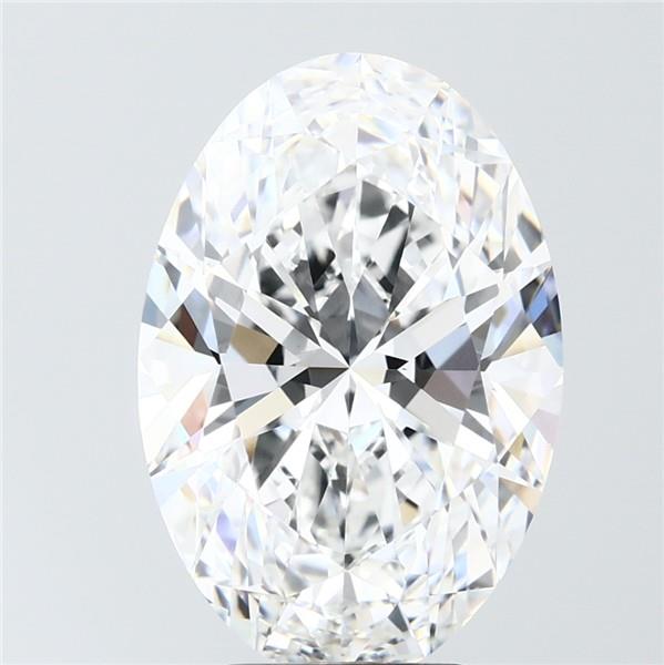 6.09 Carat D-VVS2 Oval Lab Diamond