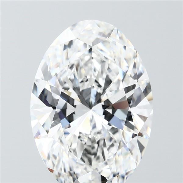 6.08 Carat E-VS1 Oval Lab Diamond
