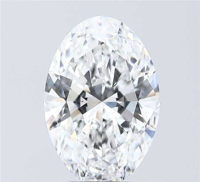 4.09 Carat E-VVS2 Oval Lab Diamond