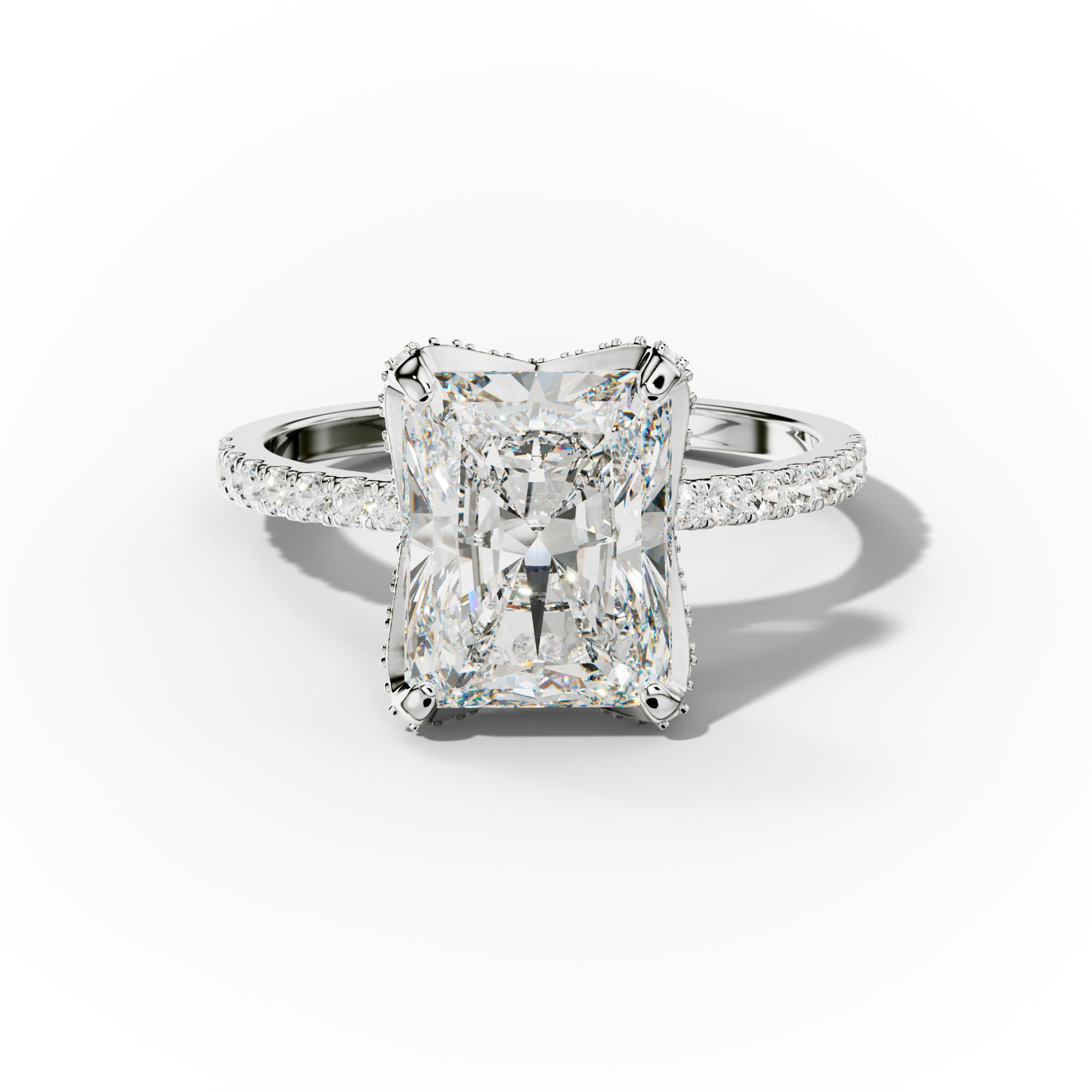 Charlotte Radiant Cut Diamond Engagement Ring