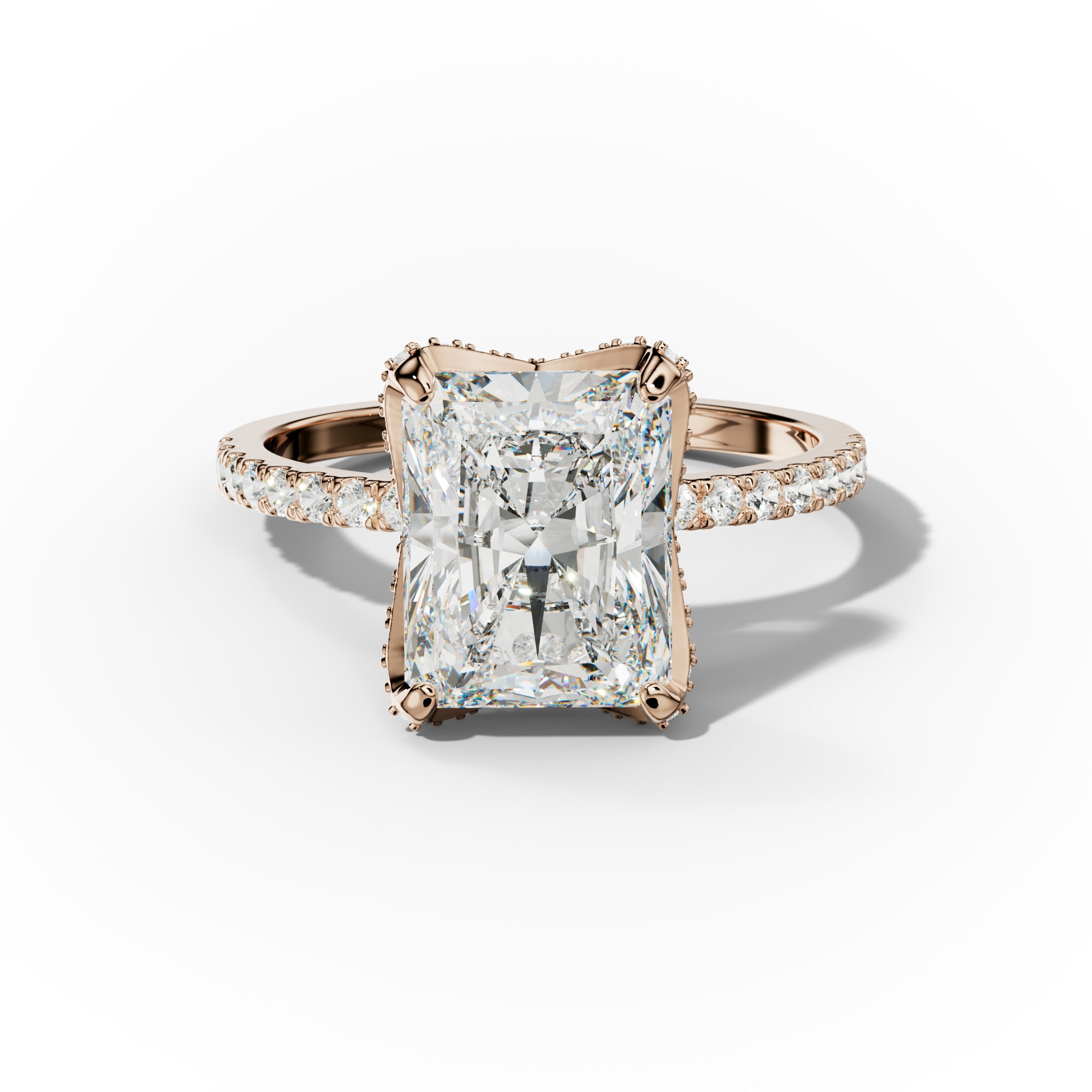 Charlotte Radiant Cut Diamond Engagement Ring