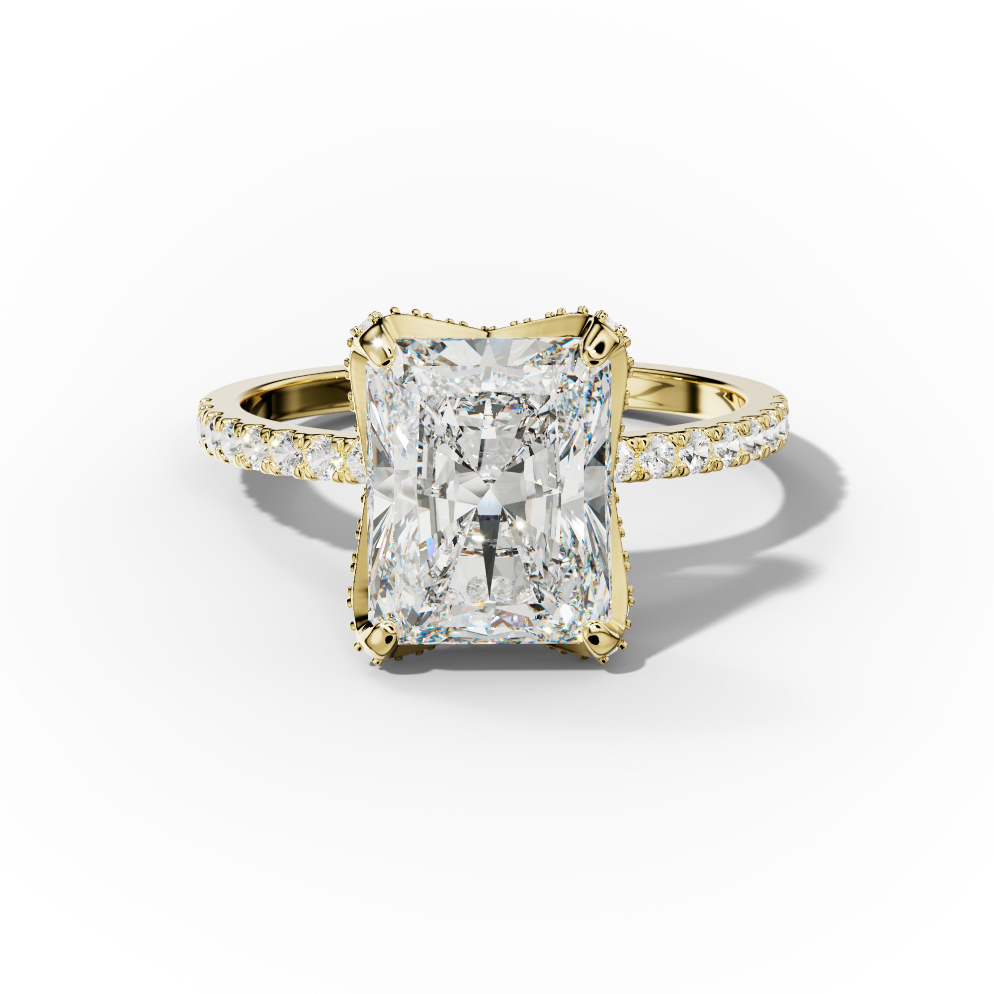 Charlotte Radiant Cut Diamond Engagement Ring