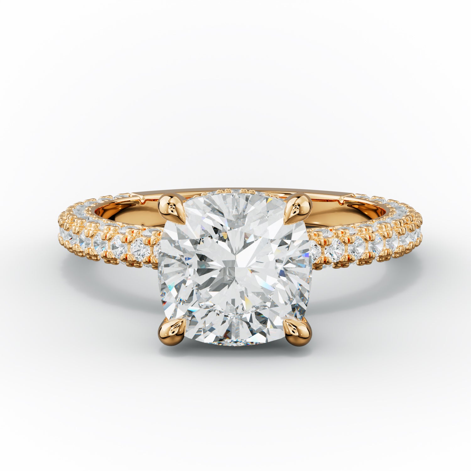 Aurora Cushion Diamond Engagement Ring