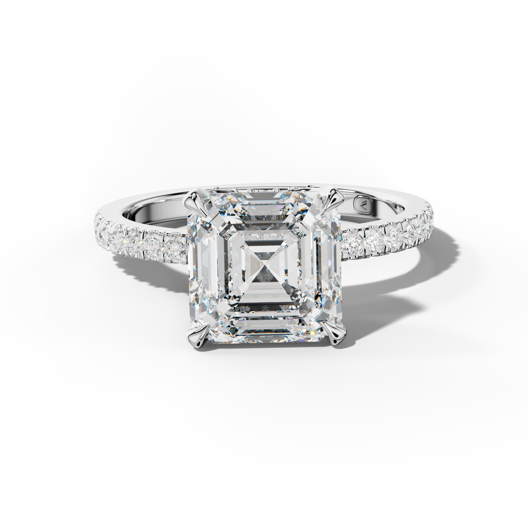 Charlotte Asscher Diamond Engagement Ring
