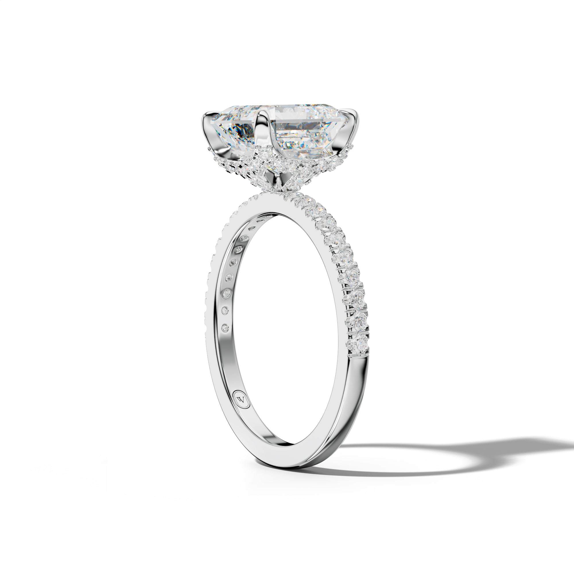 Charlotte Asscher Diamond Engagement Ring