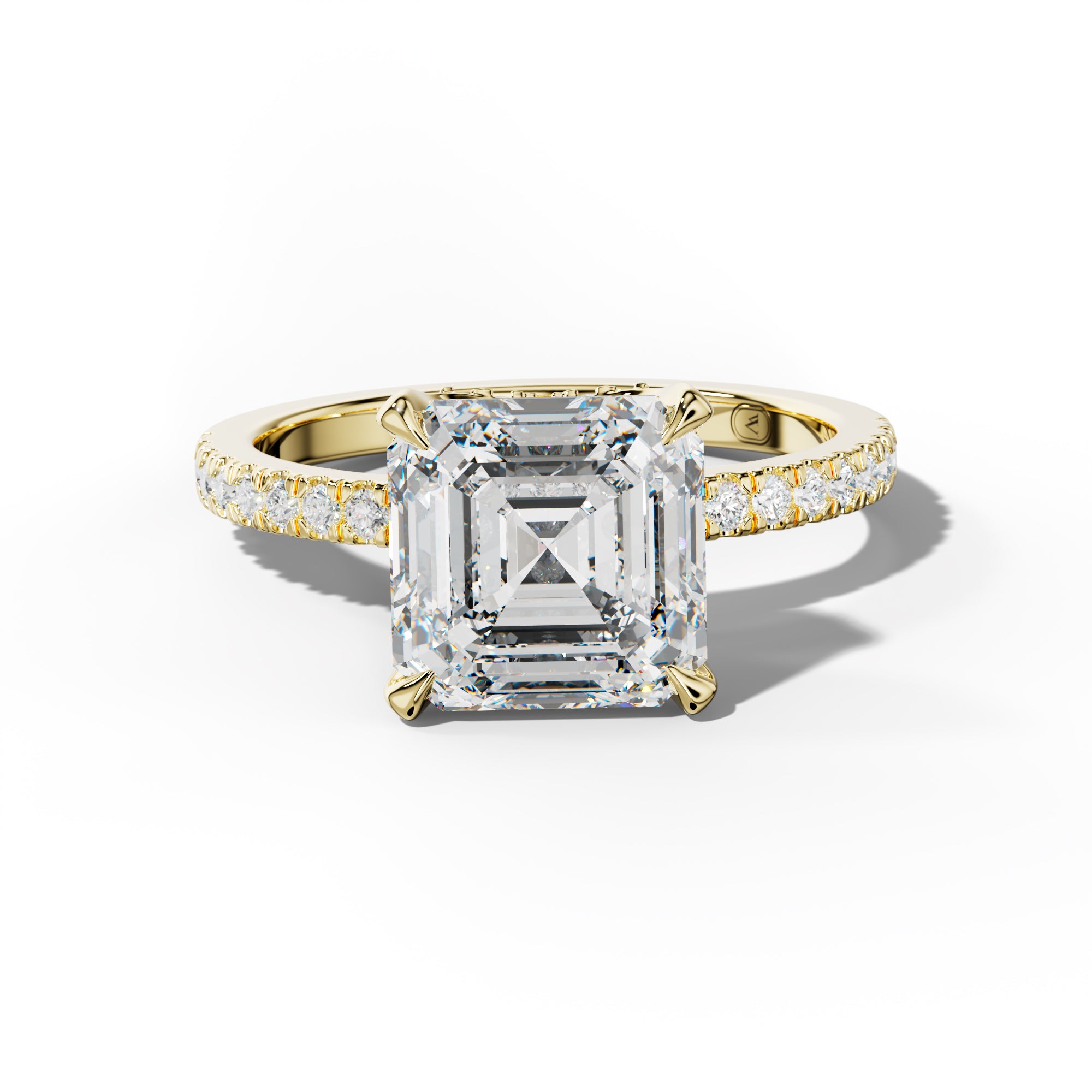 Charlotte Asscher Diamond Engagement Ring