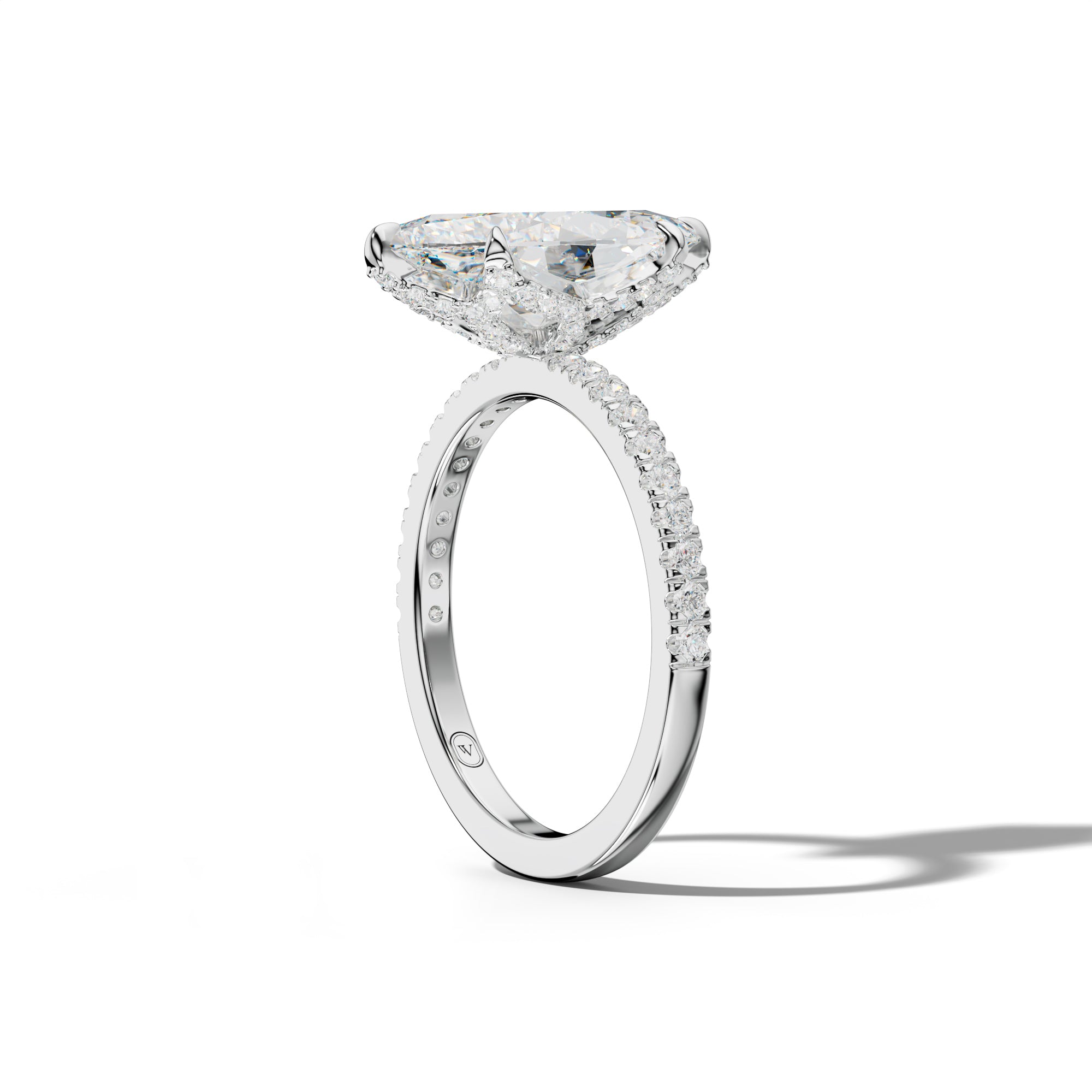Charlotte Marquise Diamond Engagement Ring