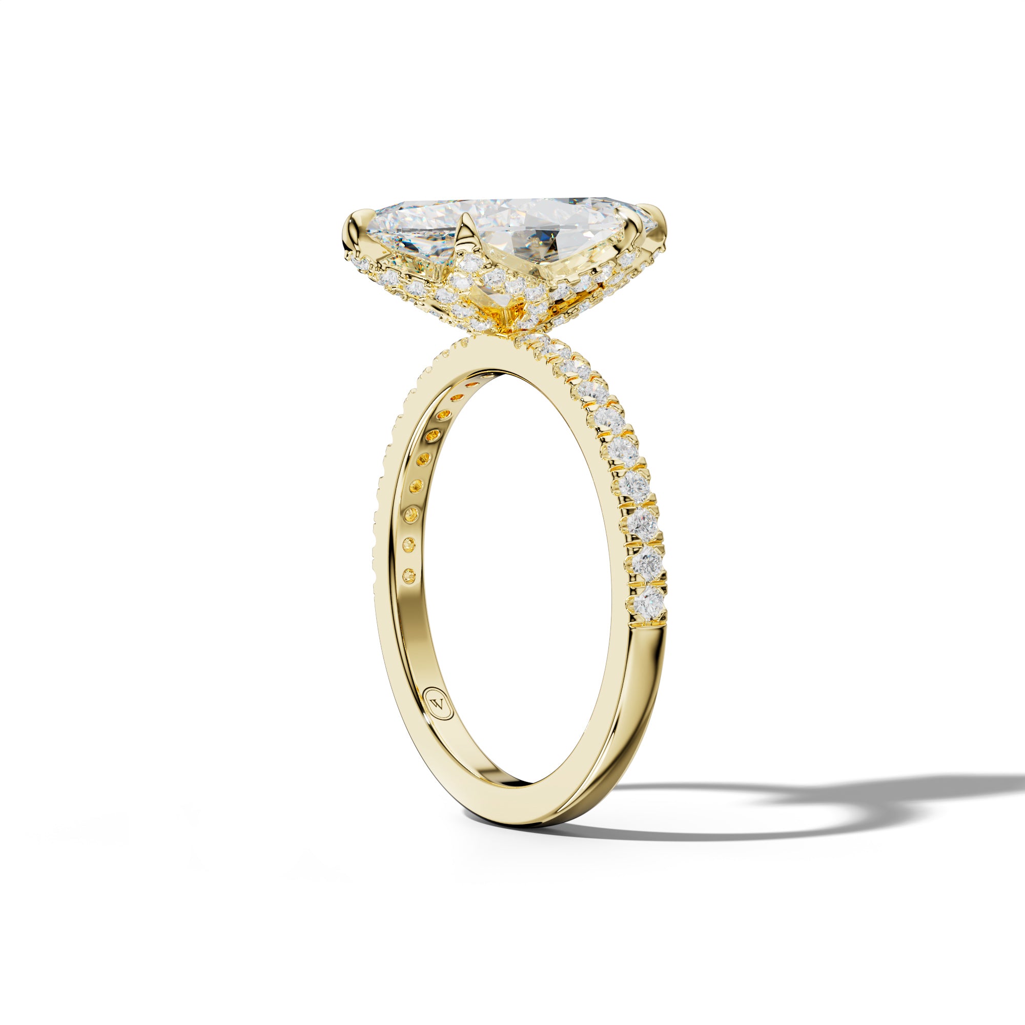 Charlotte Marquise Diamond Engagement Ring