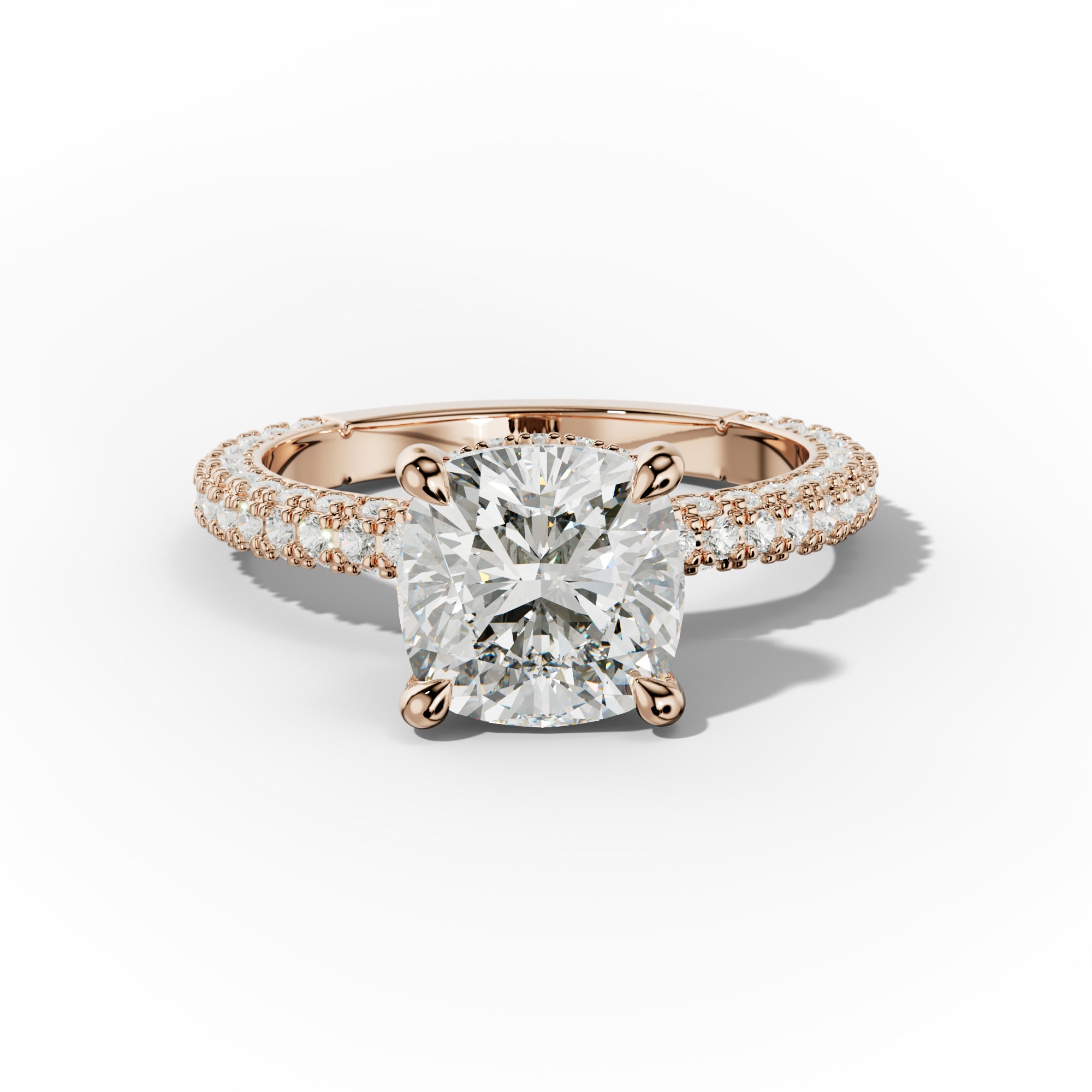 Aurora Cushion Diamond Engagement Ring
