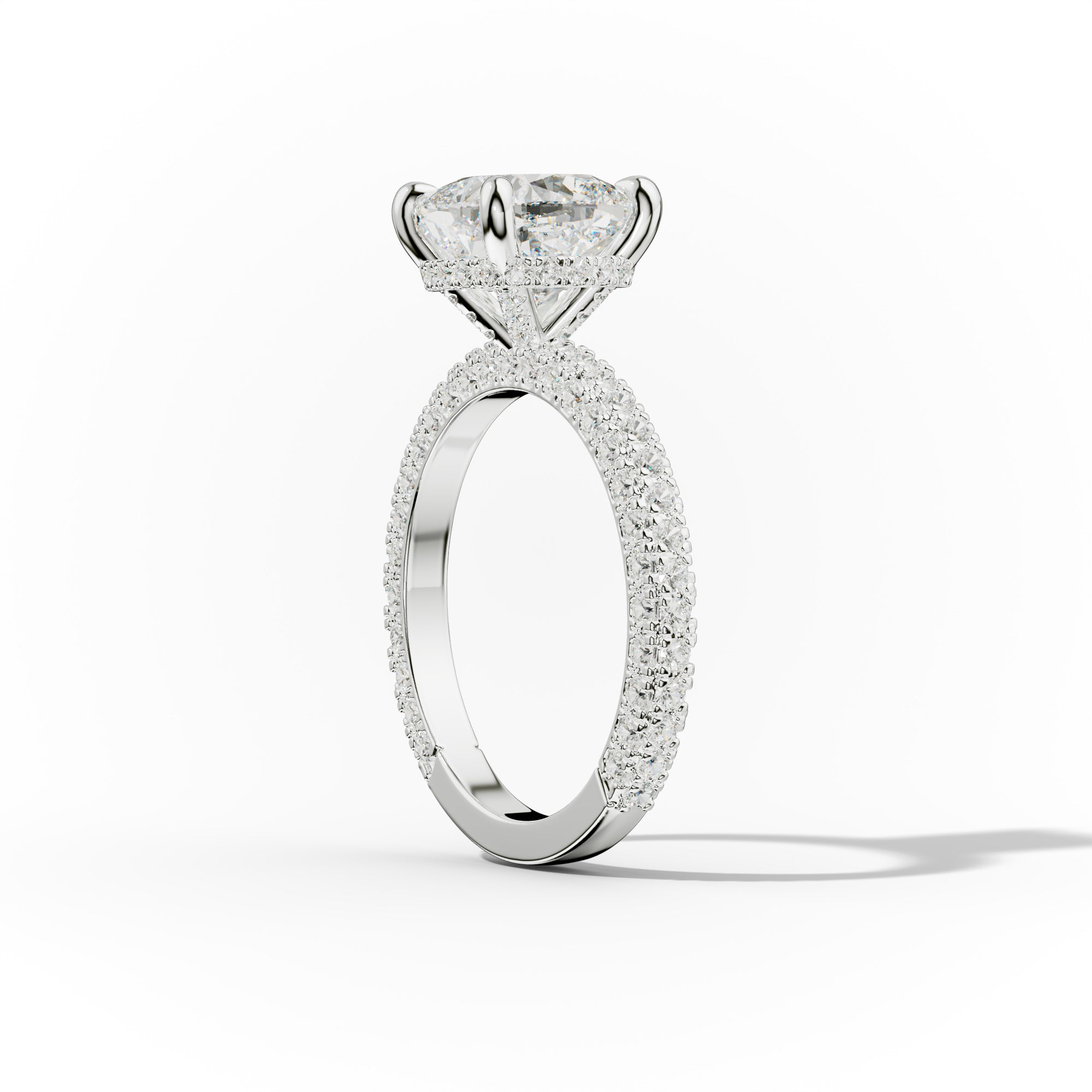 Aurora Cushion Diamond Engagement Ring