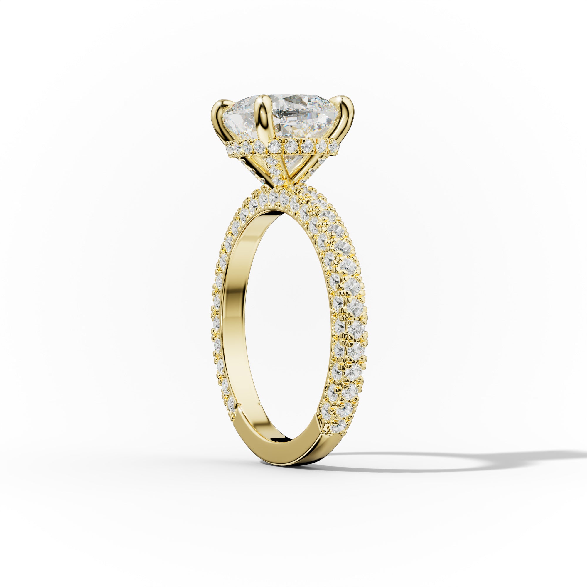 Aurora Cushion Diamond Engagement Ring