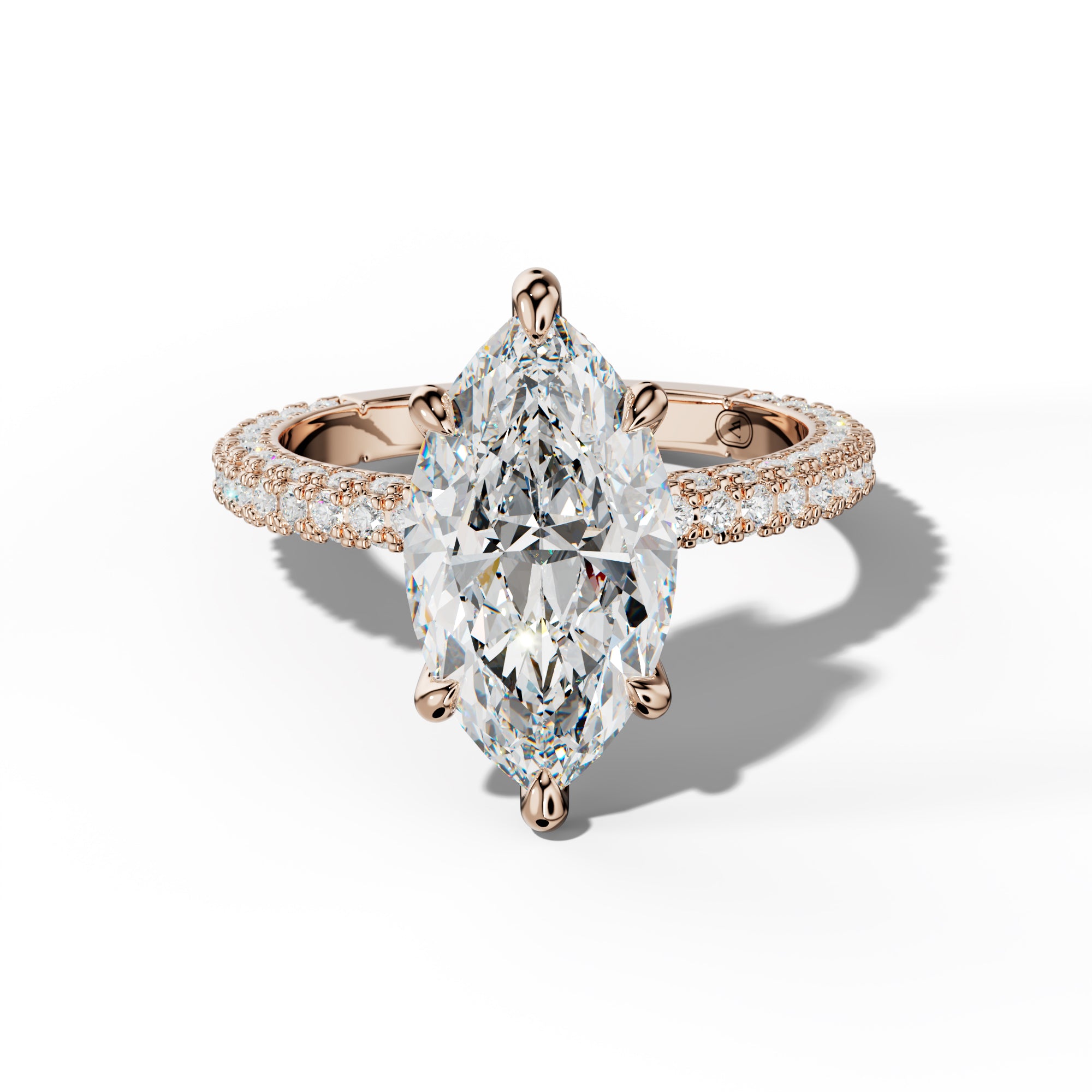Aurora Marquise Diamond Engagement Ring