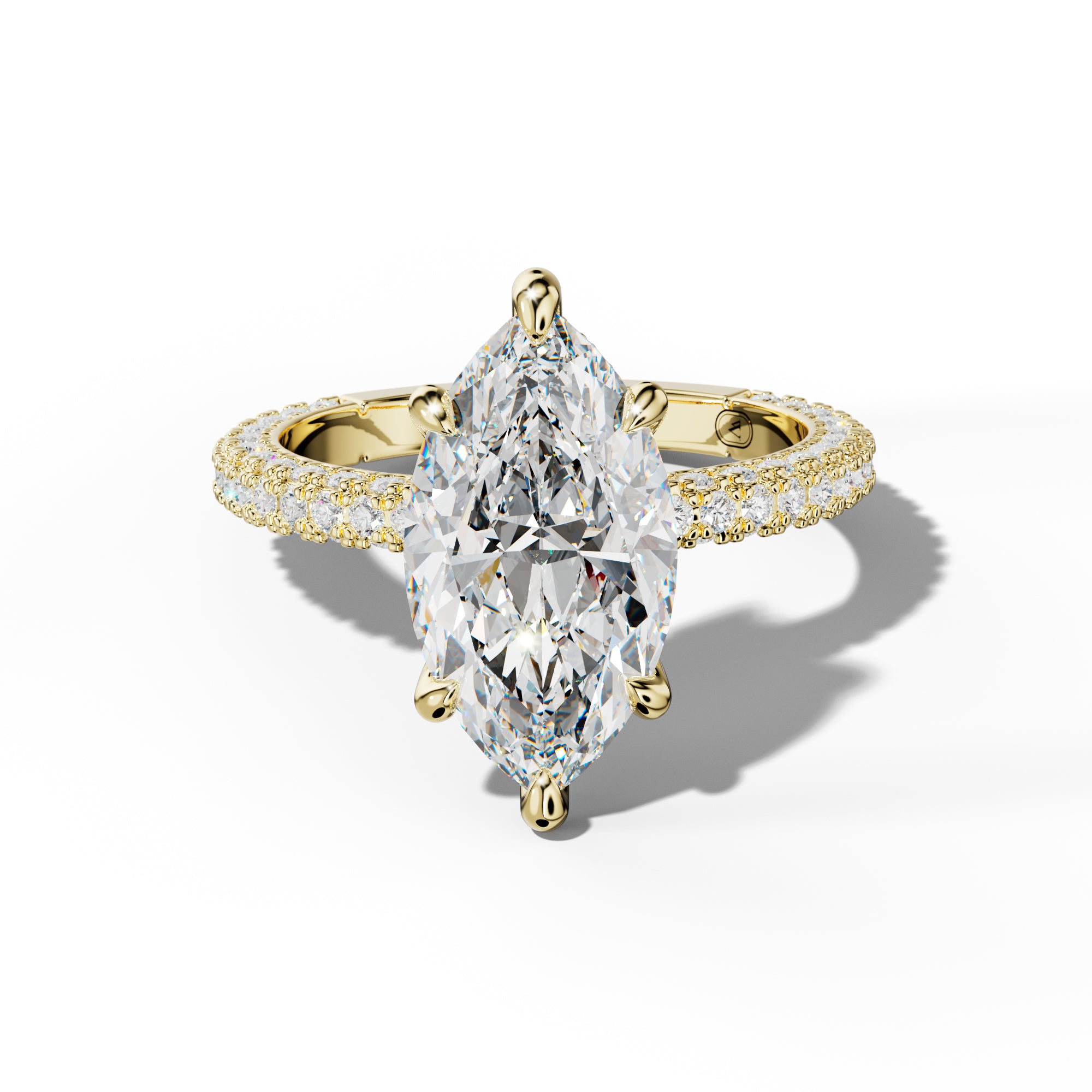 Aurora Marquise Diamond Engagement Ring