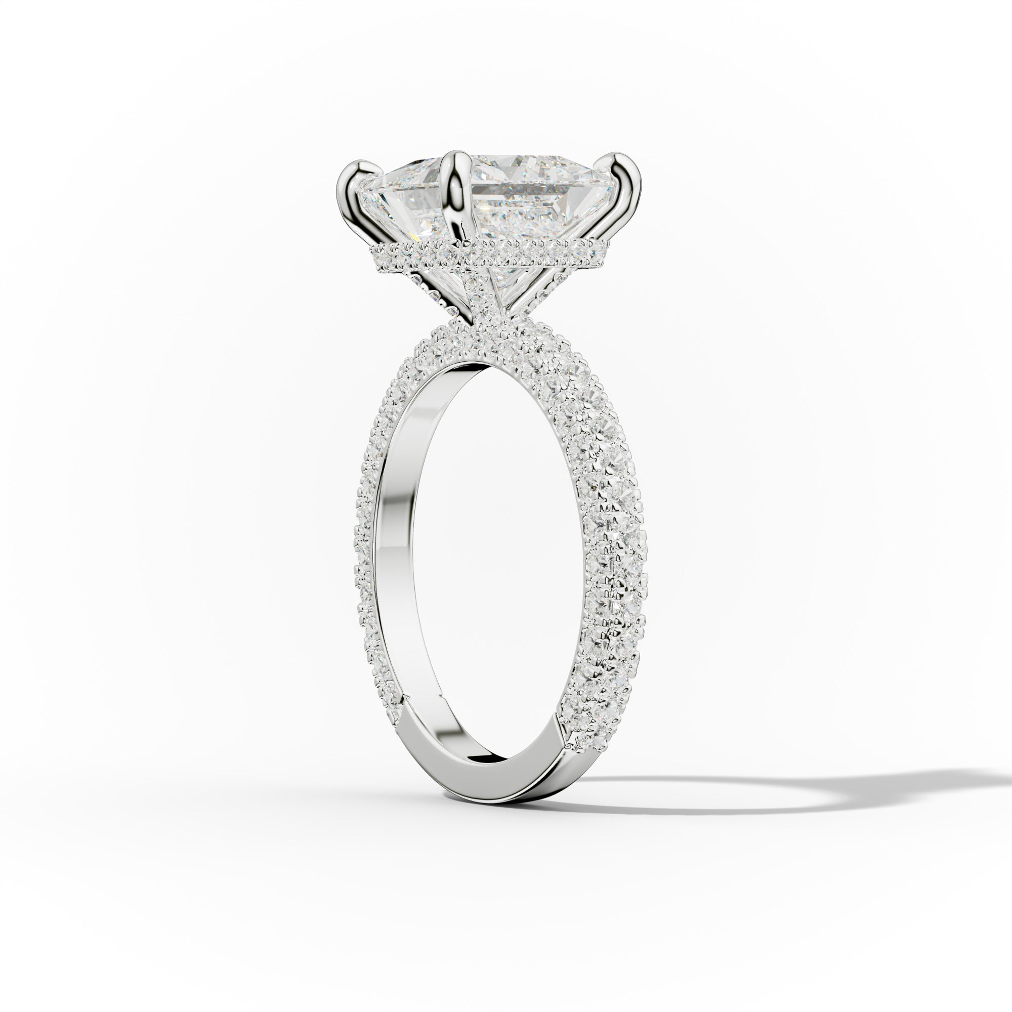 Aurora Princess Cut Diamond Engagement Ring