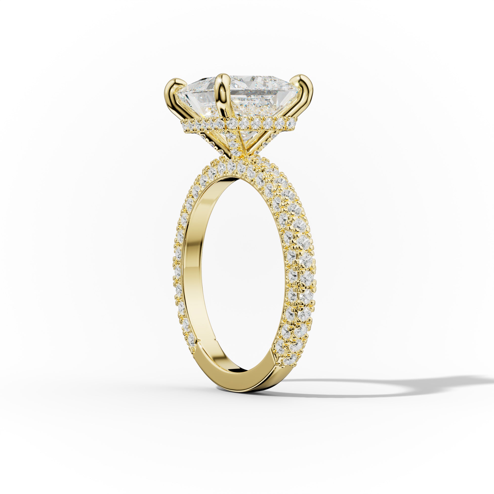 Aurora Princess Cut Diamond Engagement Ring