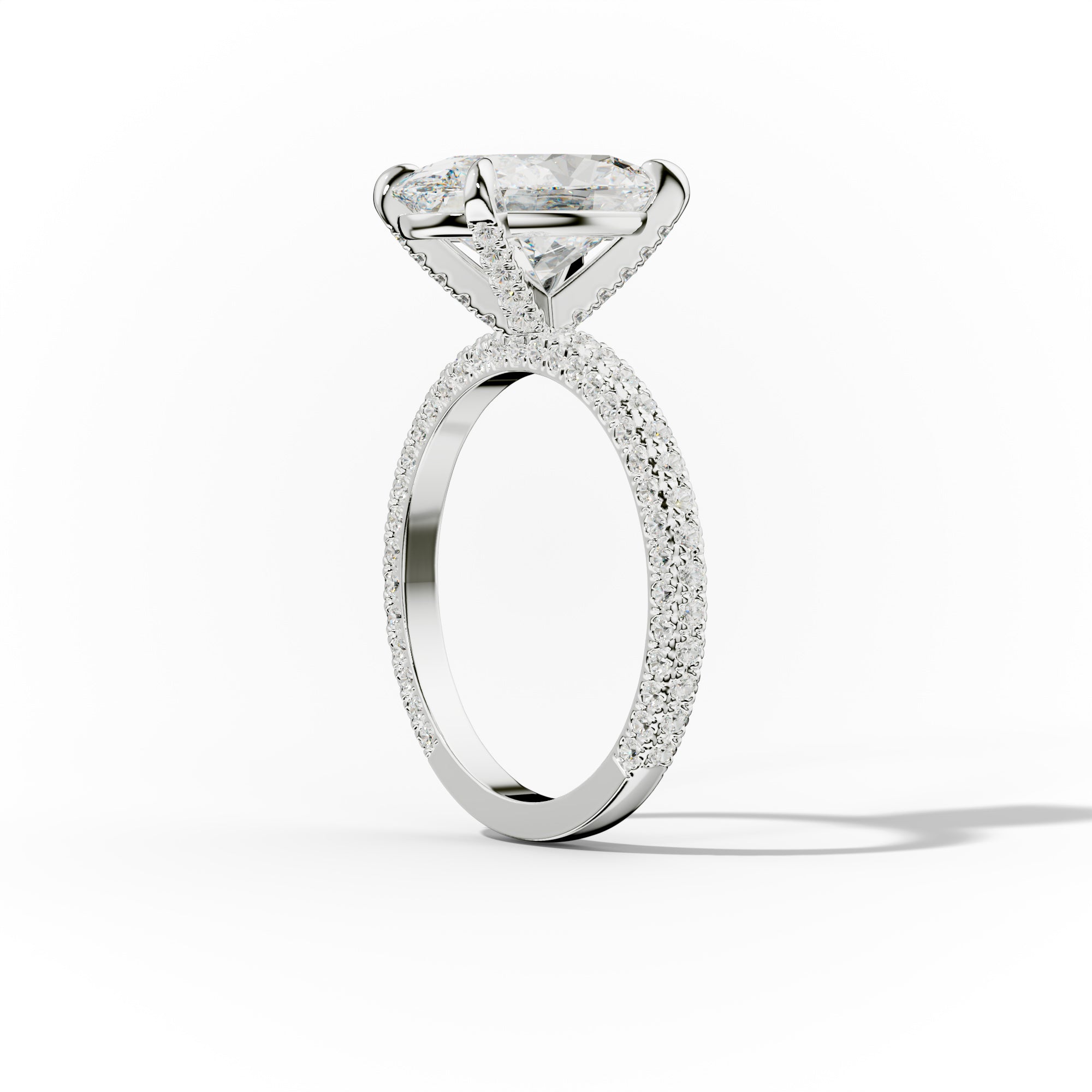 Sofia Oval Diamond Engagement Ring