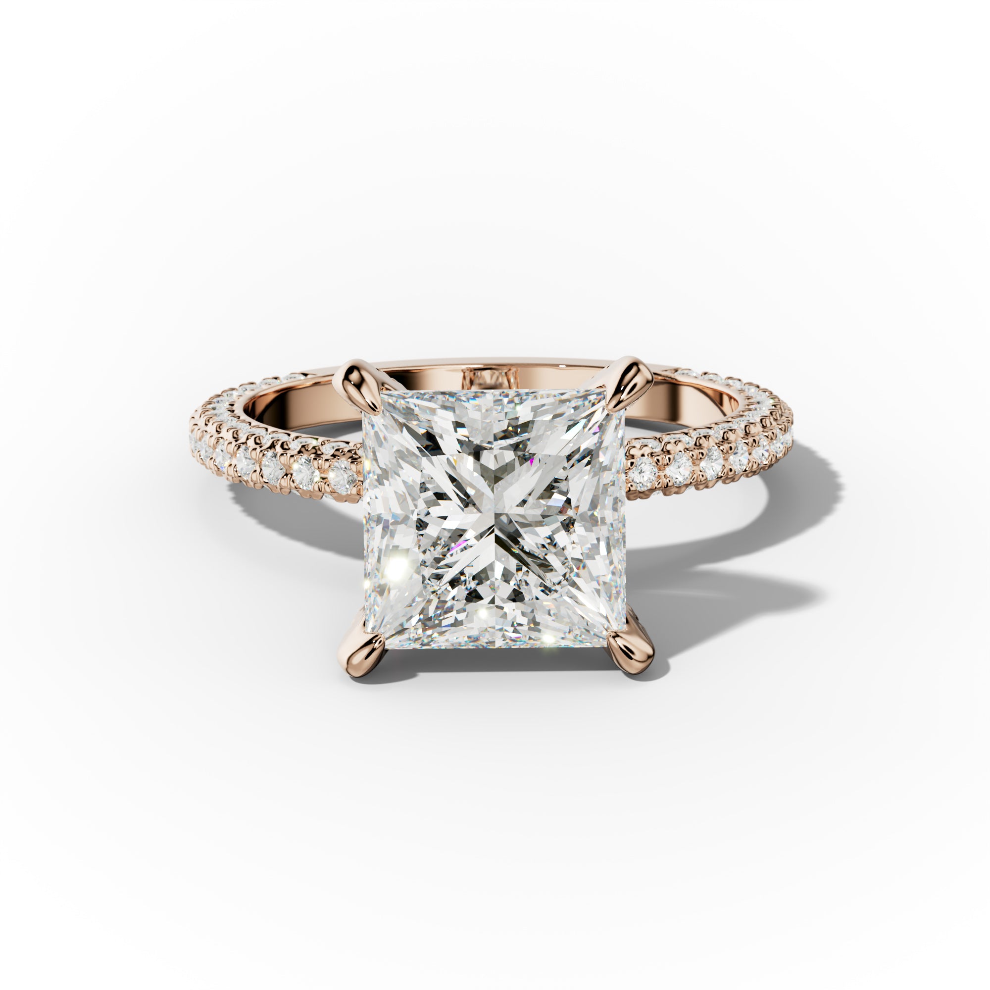 Sofia Princess Cut Diamond Engagement Ring