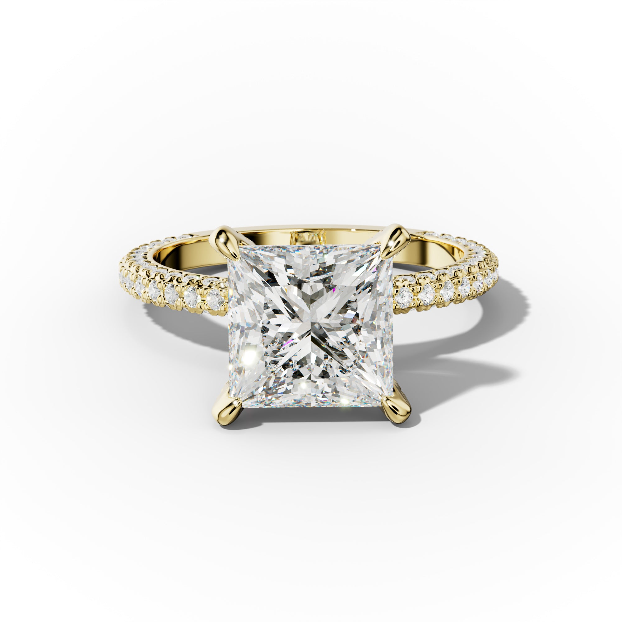 Sofia Princess Cut Diamond Engagement Ring