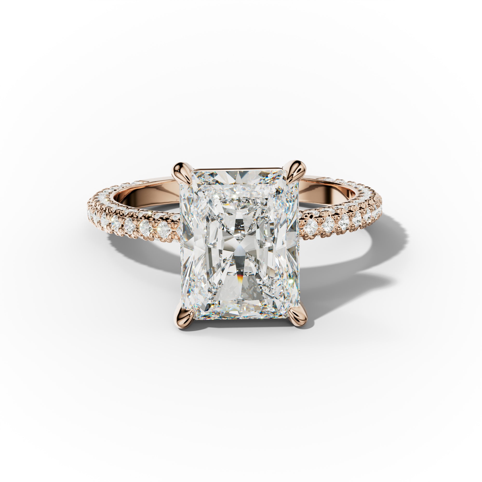 Sofia Radiant Cut Diamond Engagement Ring