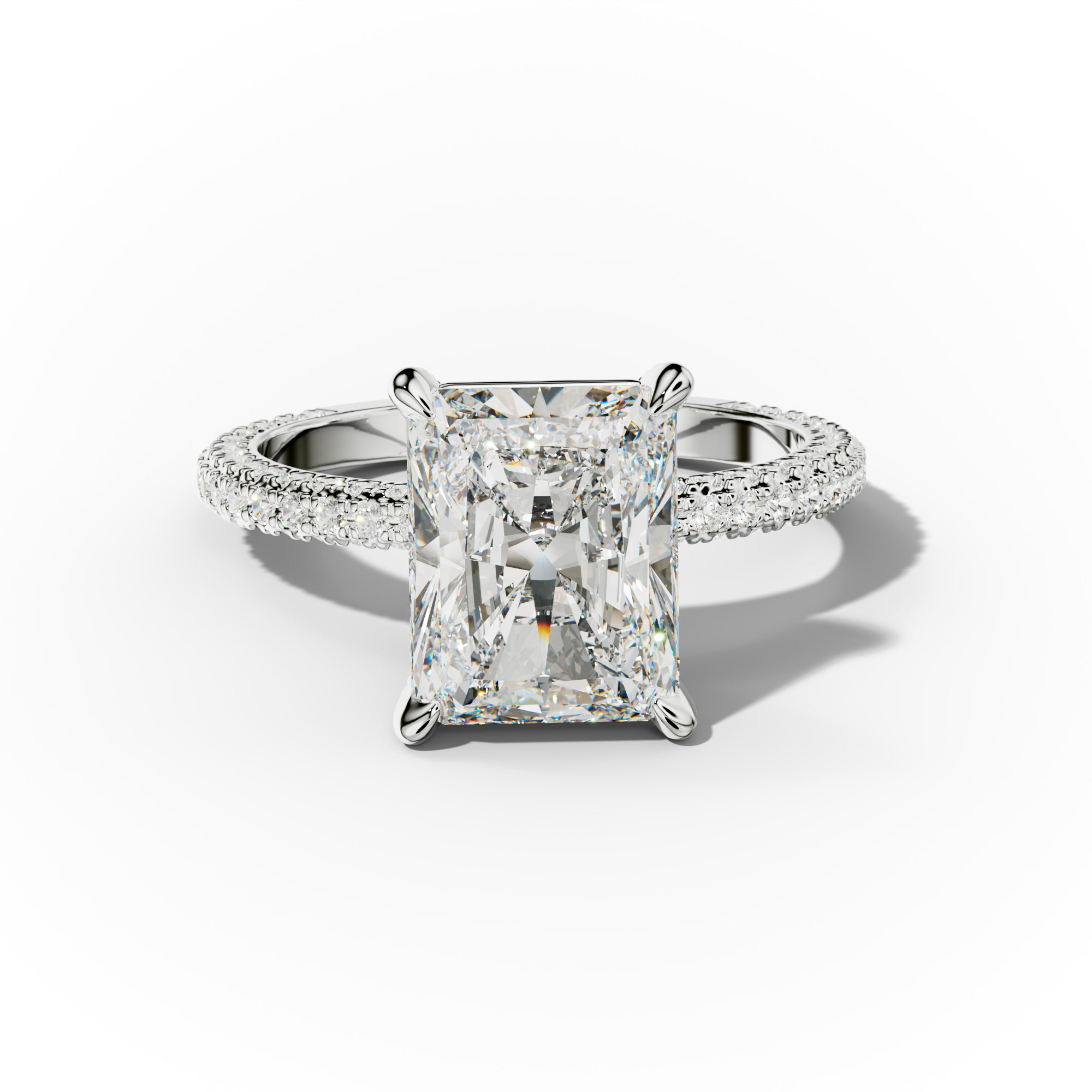 Sofia Radiant Cut Diamond Engagement Ring