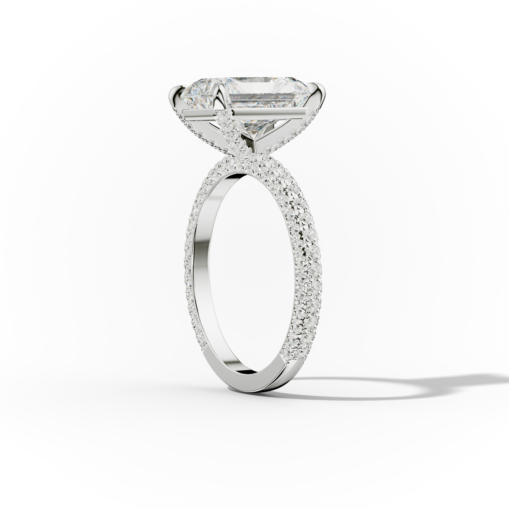 Sofia Radiant Cut Diamond Engagement Ring
