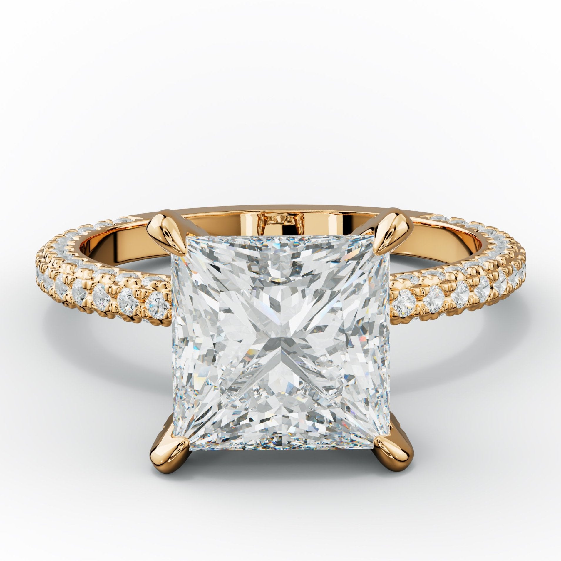 Sofia Princess Cut Diamond Engagement Ring