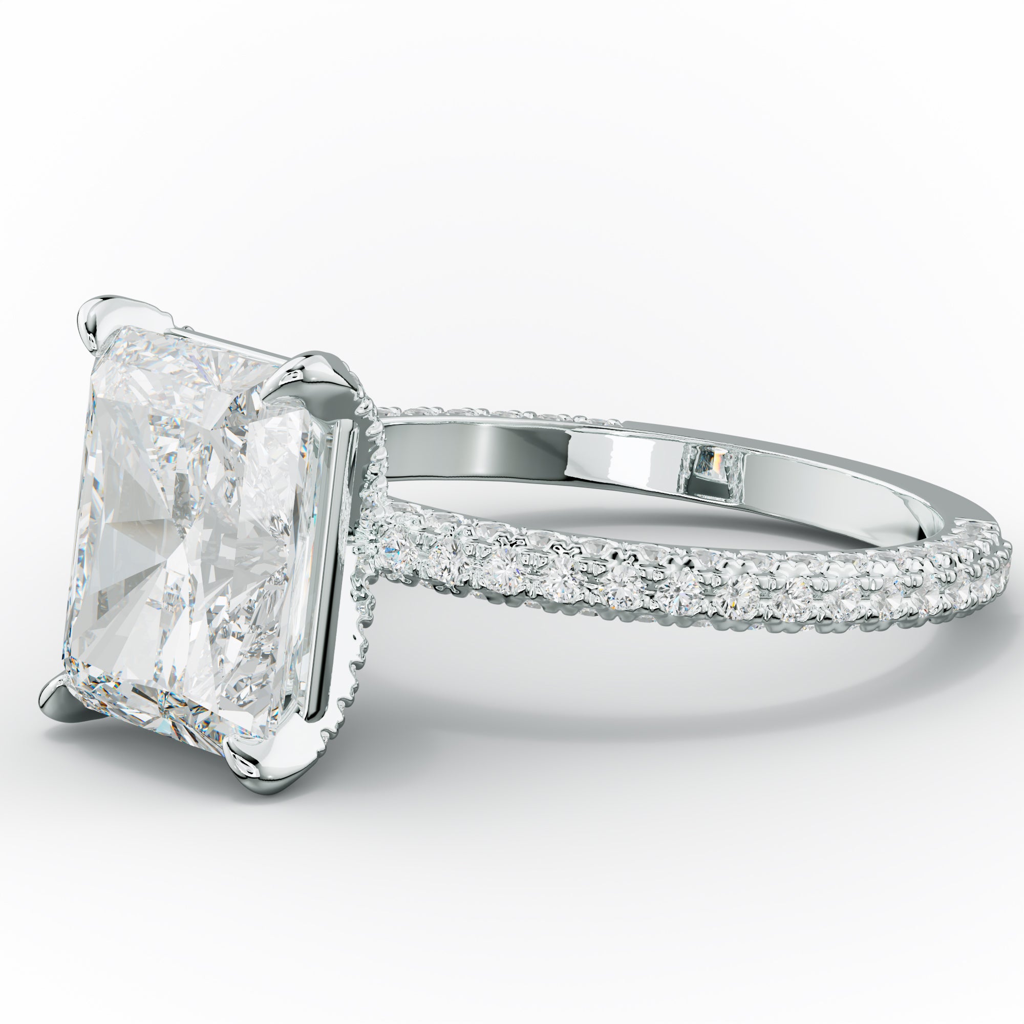 Sofia Radiant Cut Diamond Engagement Ring